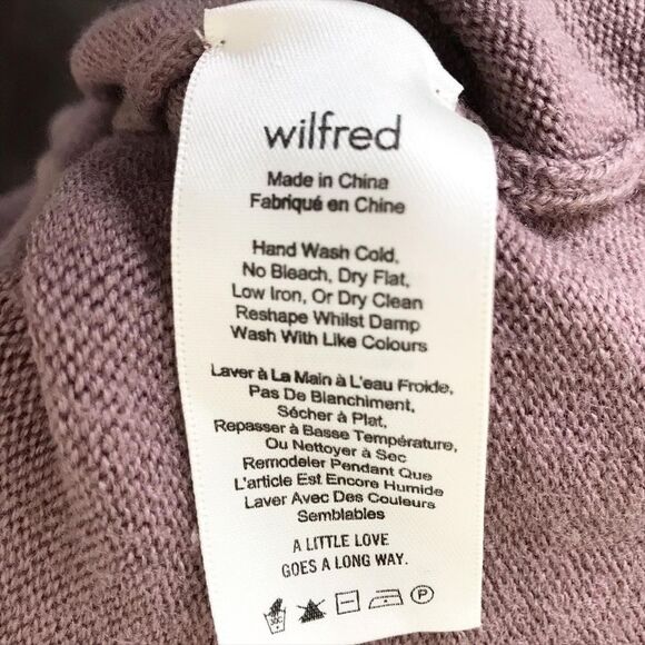 Wilfred Aritzia rose taupe mock neck knit XXS - Picture 9 of 9